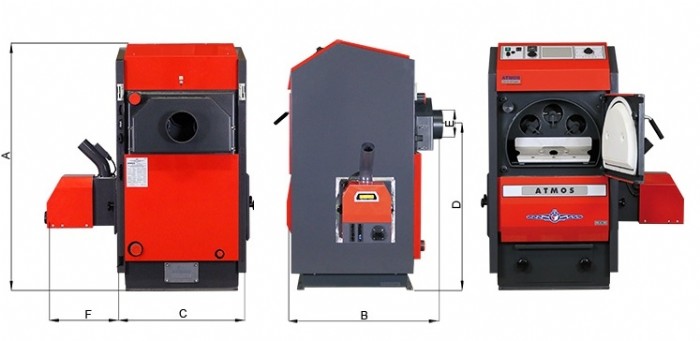 Heizkessel f�r Pellet