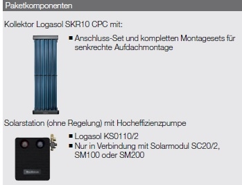 Buderus-Logaplus Solarpaket S100