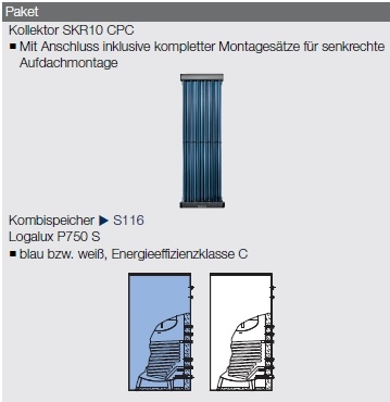 Buderus-Logaplus Solarpaket S116